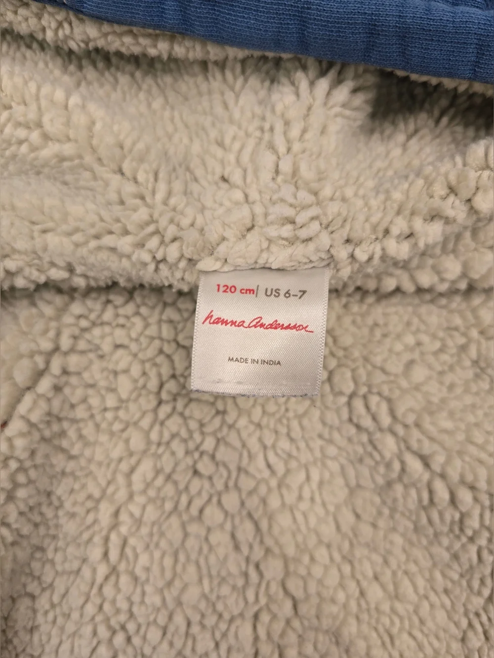 Hanna Andersson Sherpa Lined Colorblock Shirt Jacket In French Terry